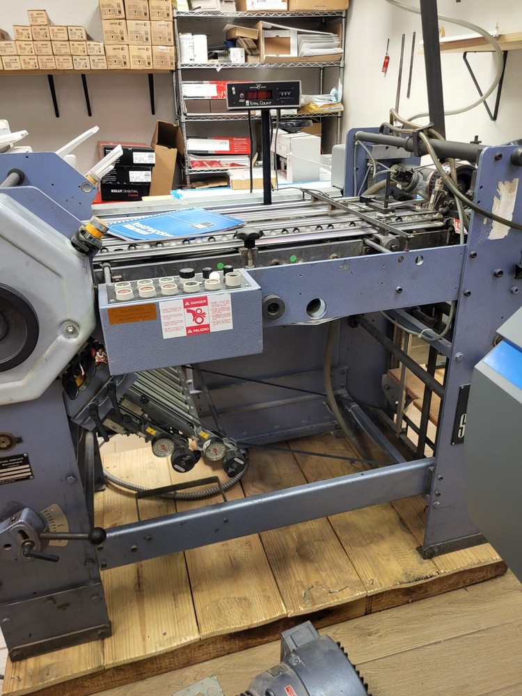 Heidelberg Stahl folder, Right Angle, Attachment For Score And Micro Perf.