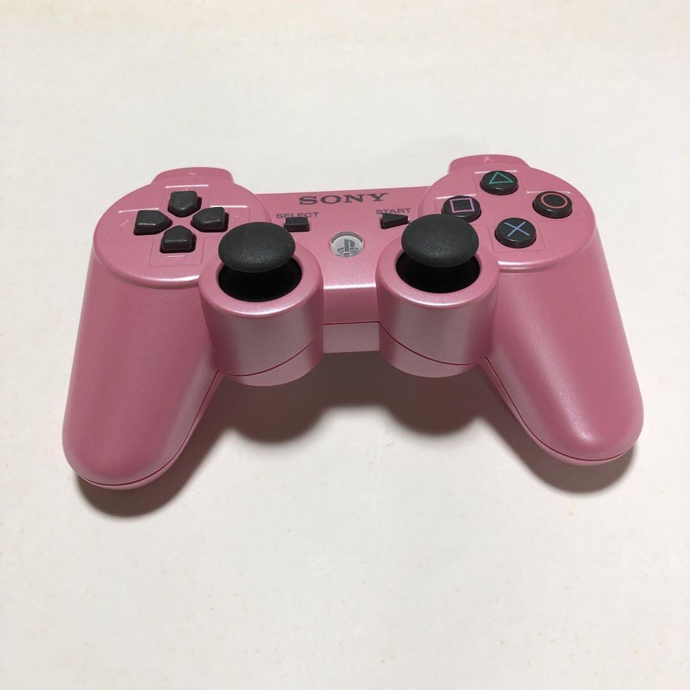 SONY PS3 DUALSHOCK3 Candy Pink Wireless controller Used Game