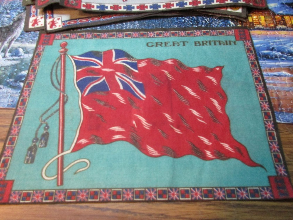 Pre-WWI Felt  Great Britain Flag