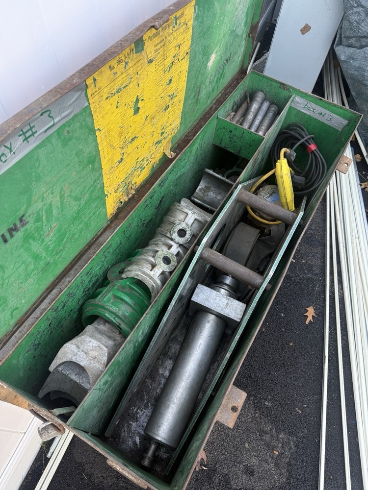 Greenlee 885 Hydraulic Pipe Bender 1-1/4”-5 Rigid **NICE SHAPE** #5