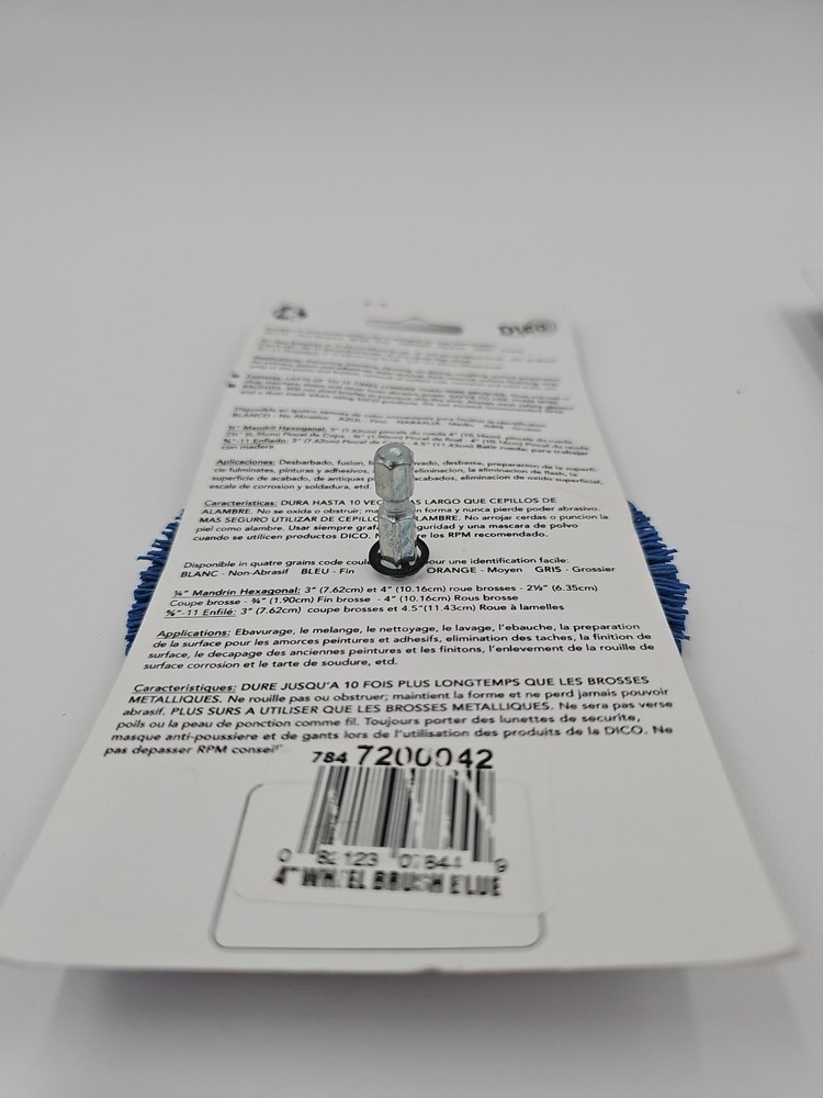 Dico 4" X-Coarse Wheel Brush
