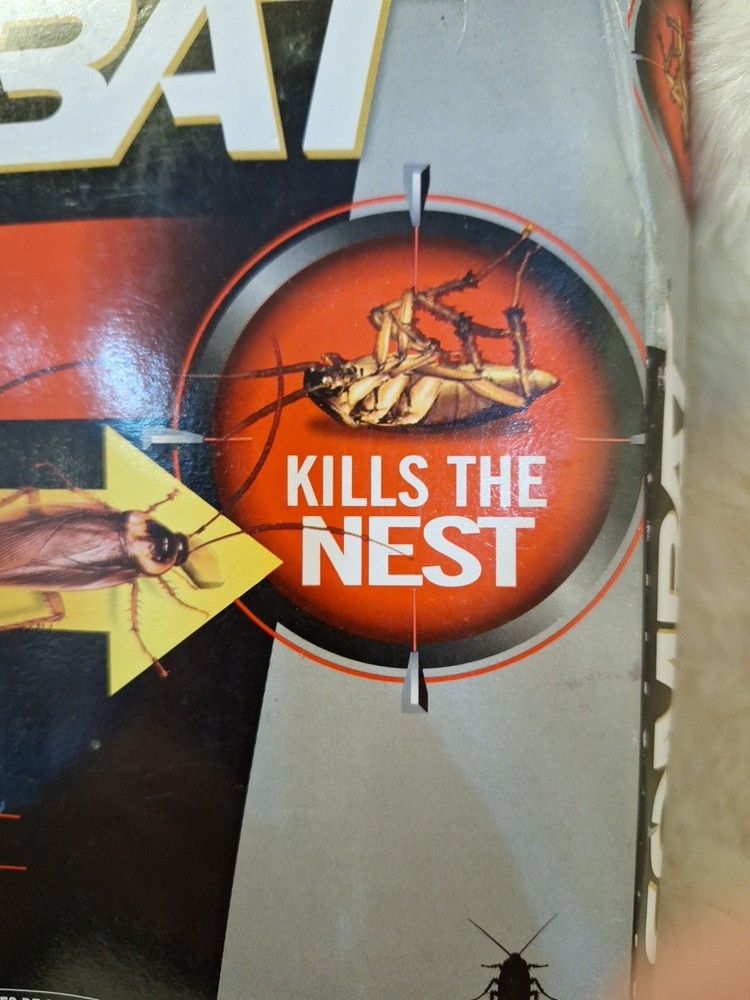 COMBAT Roach Killing Bait for Large Roaches - 8 Count.⚡️