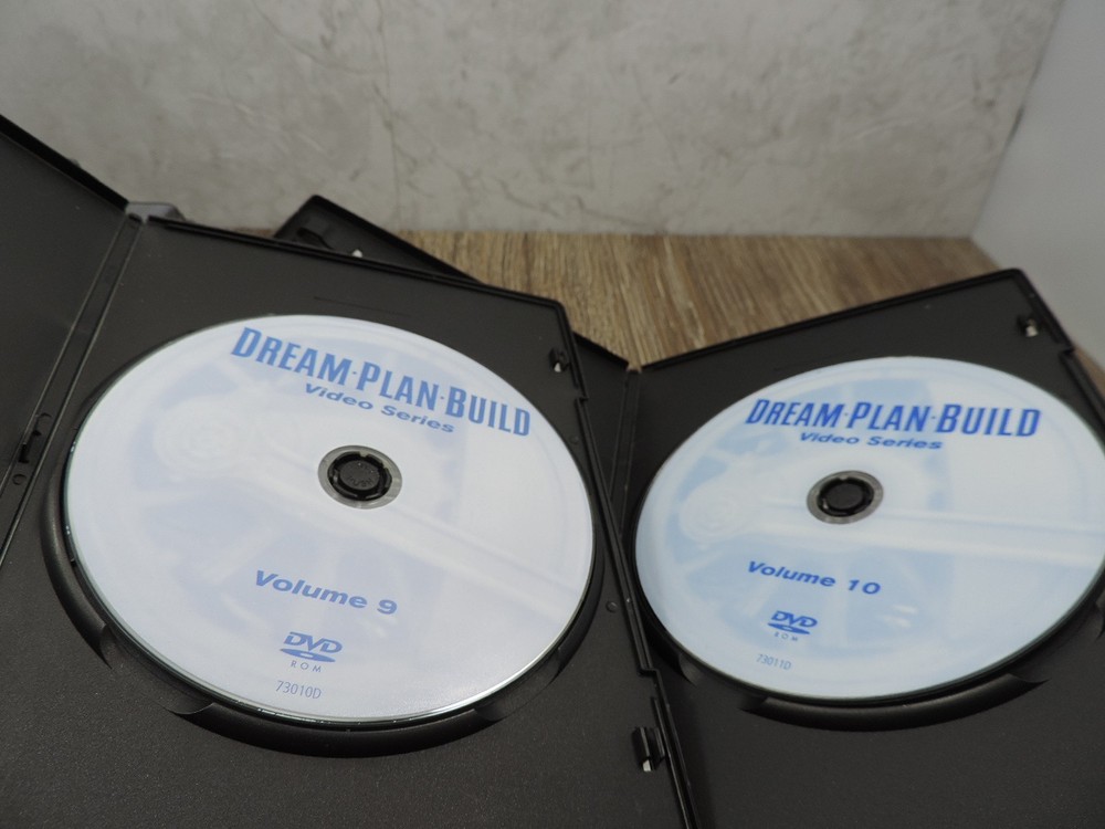 Dream Plan Build Video Series Volume 2 thru 10 DVD