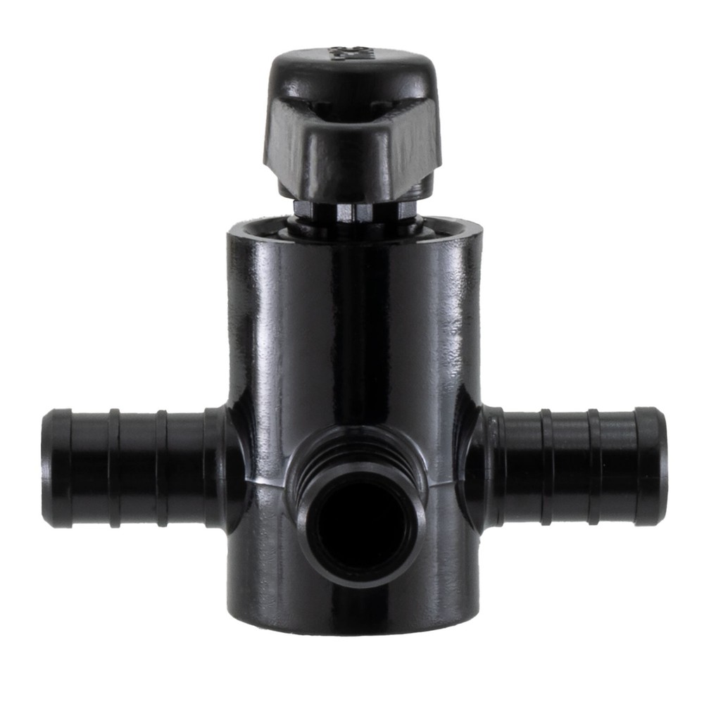 RecPro RV 1/2" Three Way by-Pass Valve | Shut Off Valve for Water Heater