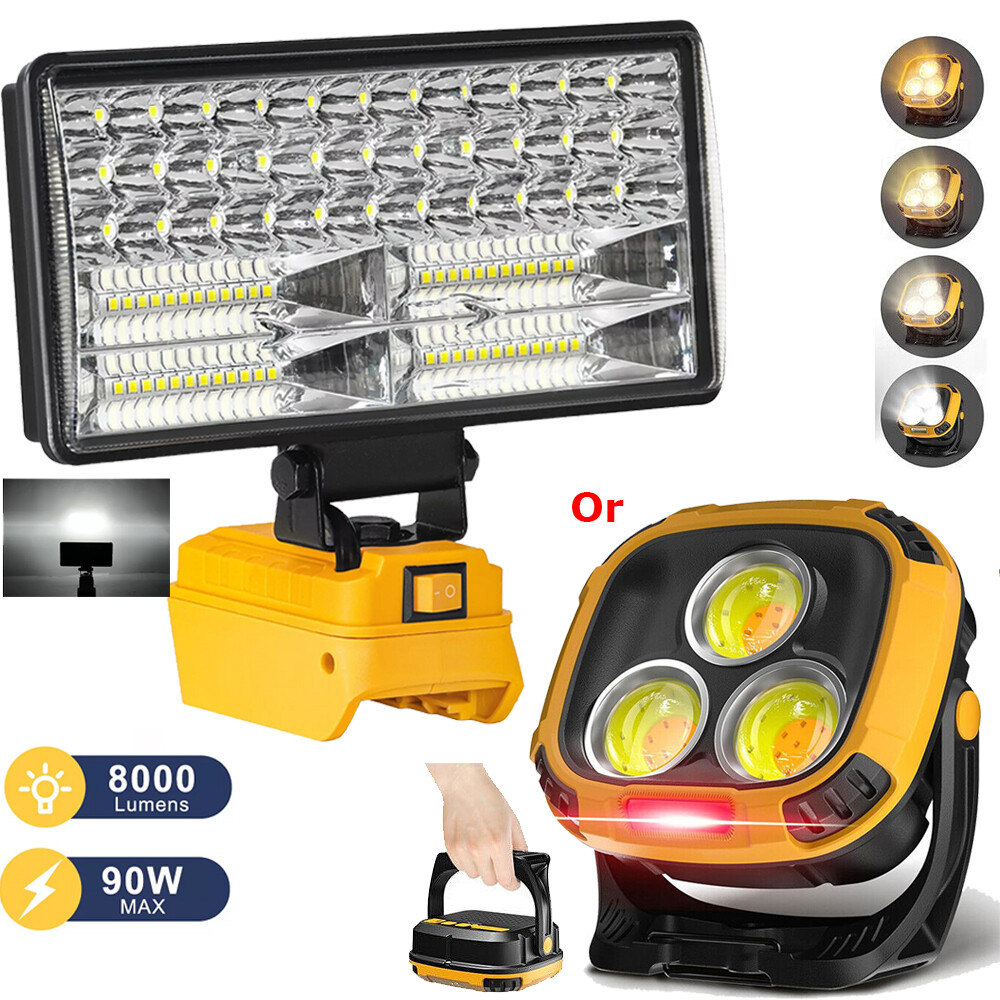 For DeWALT 20V MAX Cordless LED Work Light Flashlight /  Magnetic LED Work Light