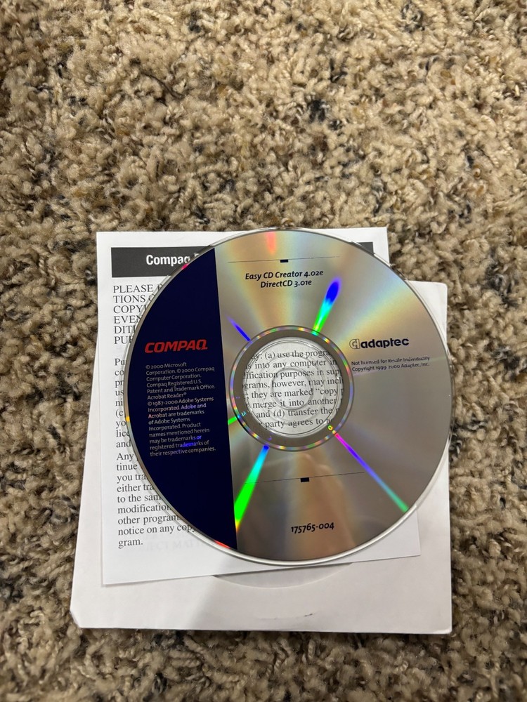compaq ez cd creator 4.02e
