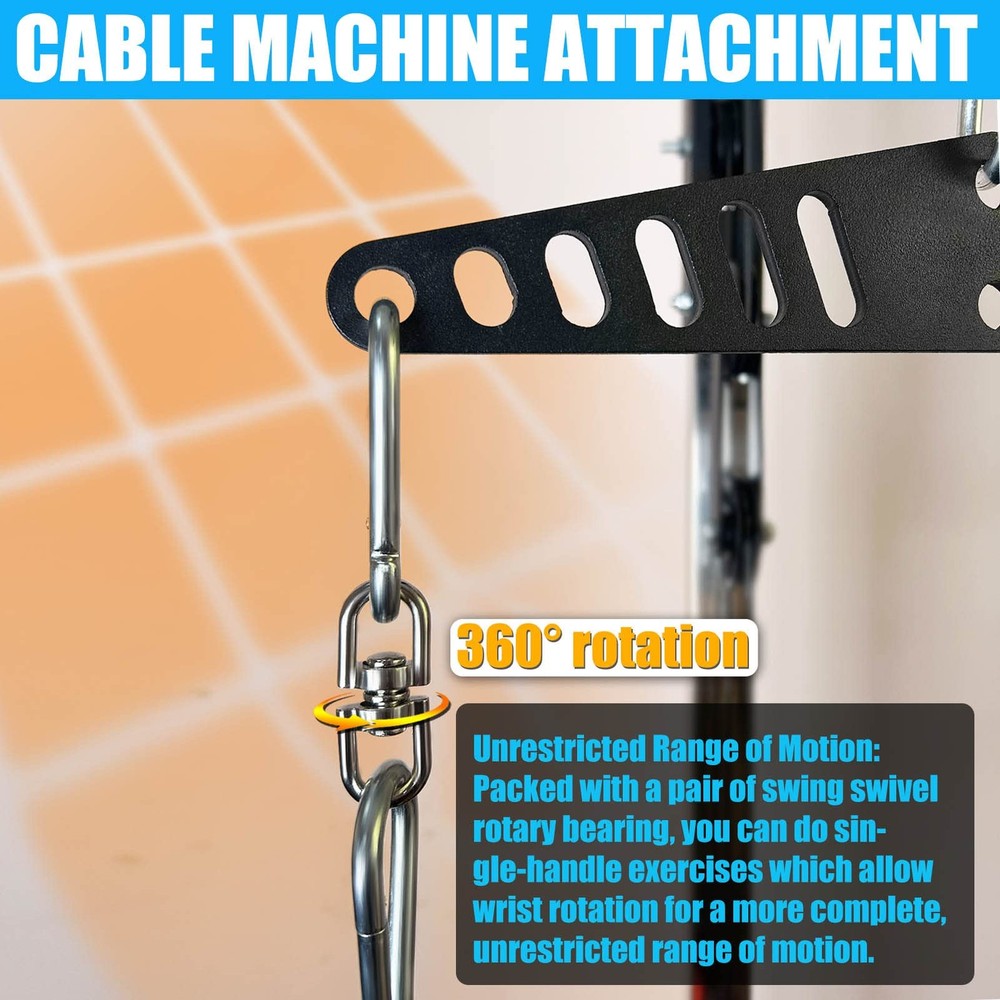 LAT Pull Down Bar for Home Gym LAT Pulldown Attachments for Pulley System Cable