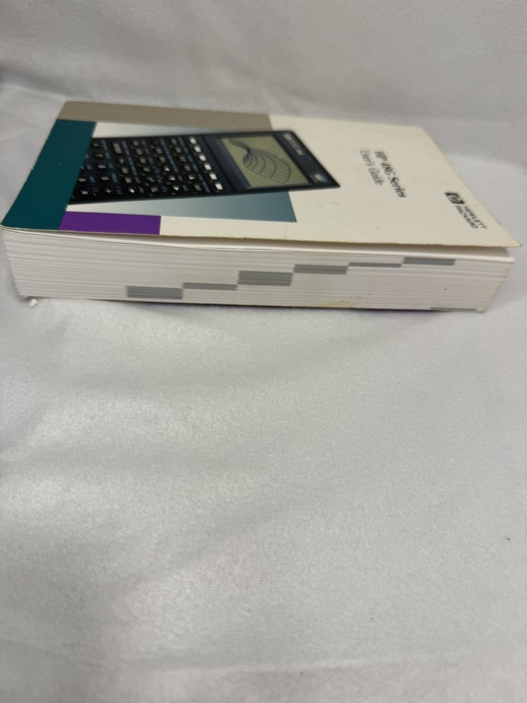 Hp 48g Series Advanced User's Reference Manual. Book Only. 48GX Hewlett Packard.