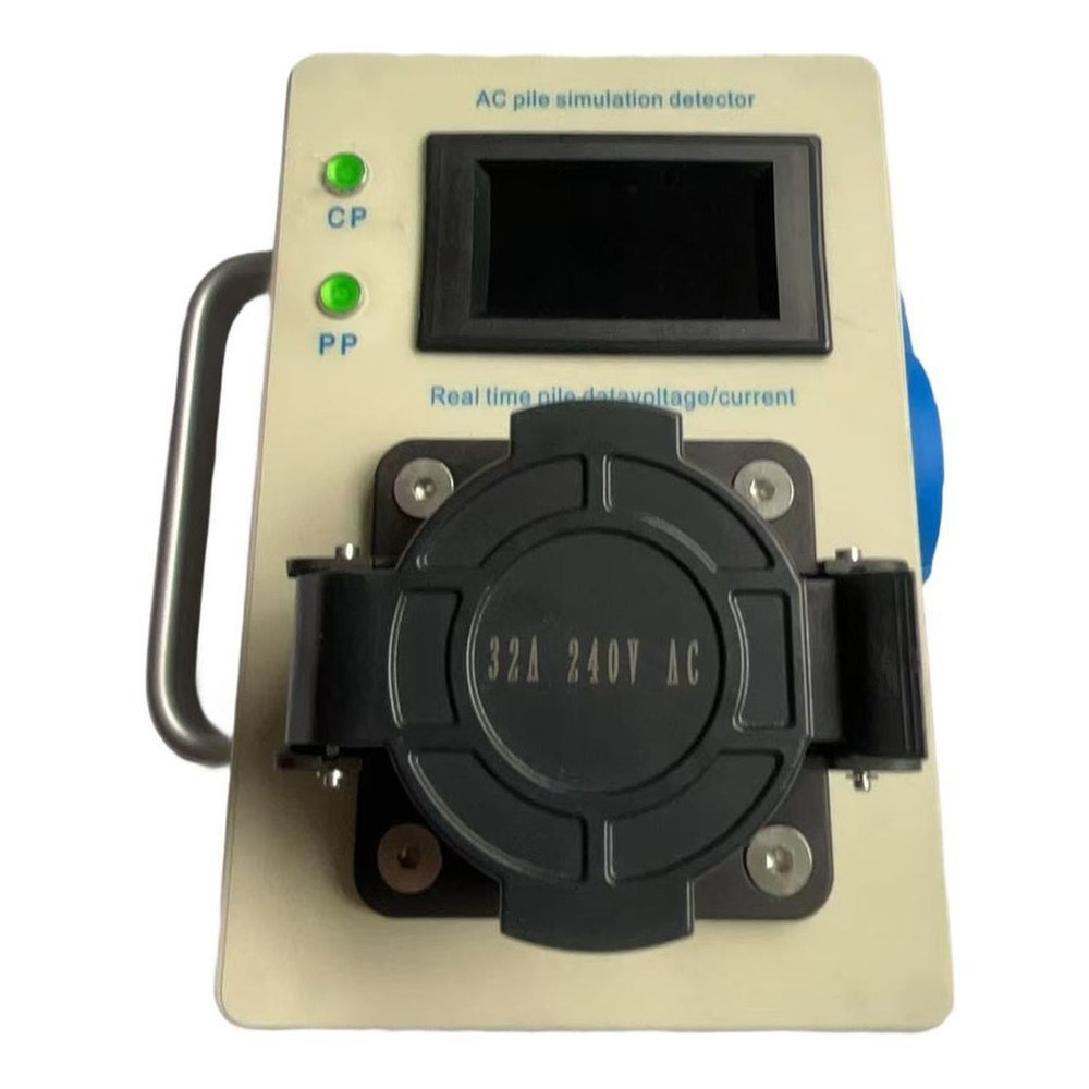 AC Charging Pile Simulation Tester for Electric Vehicle Charging Socket Testing
