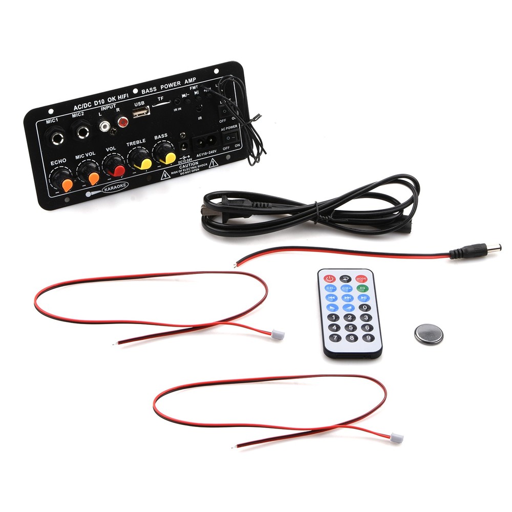 1set Amplifier Board Bluetooth 5.0 Multi-devices Compatibility Audio Equipment