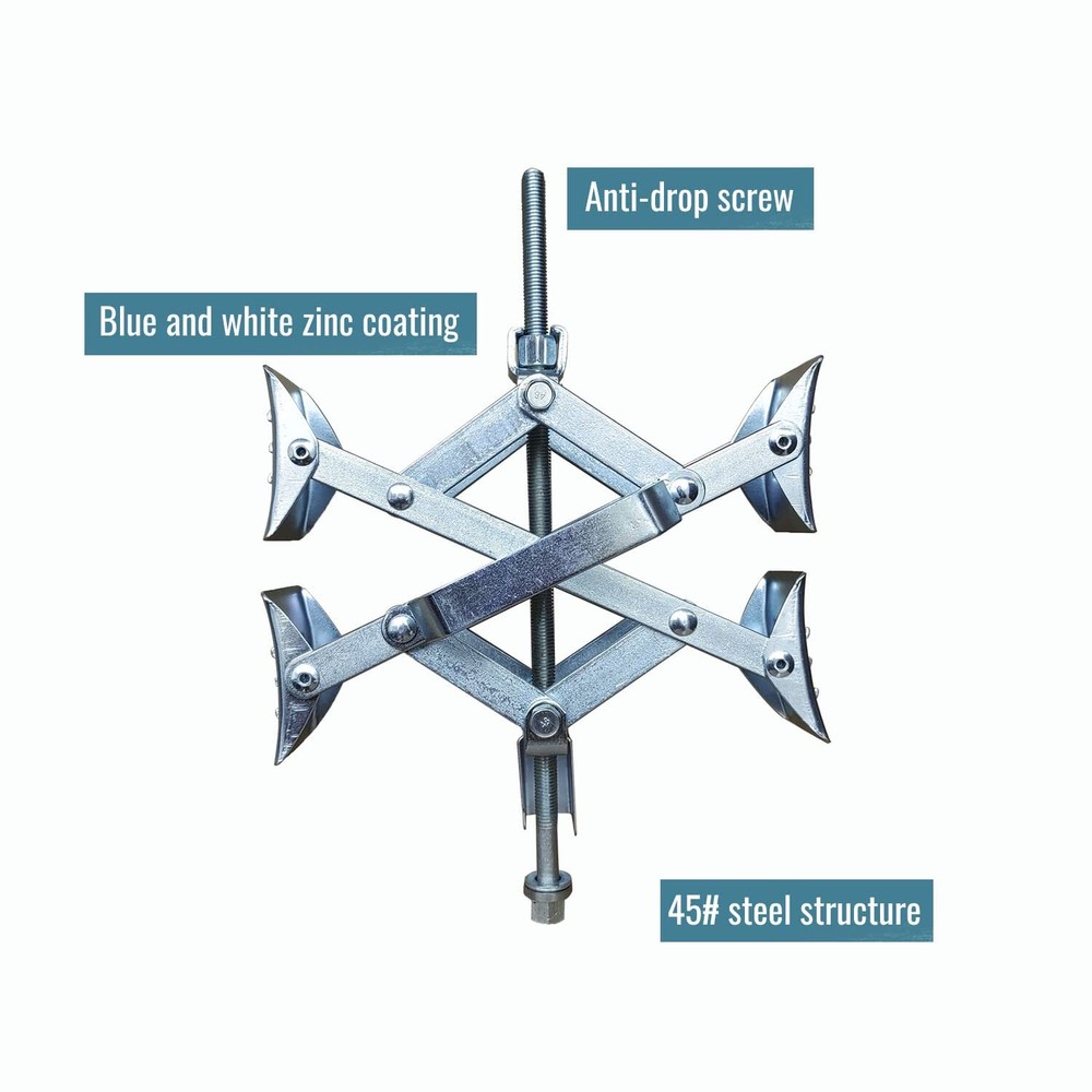 Camper Wheel Chock Stabilizer 2 Sets Rv Wheel Chock X Locking For Travel Trailer