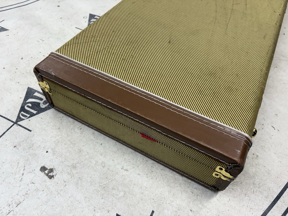 Universal Electric Guitar Hard Shell Case Tweed