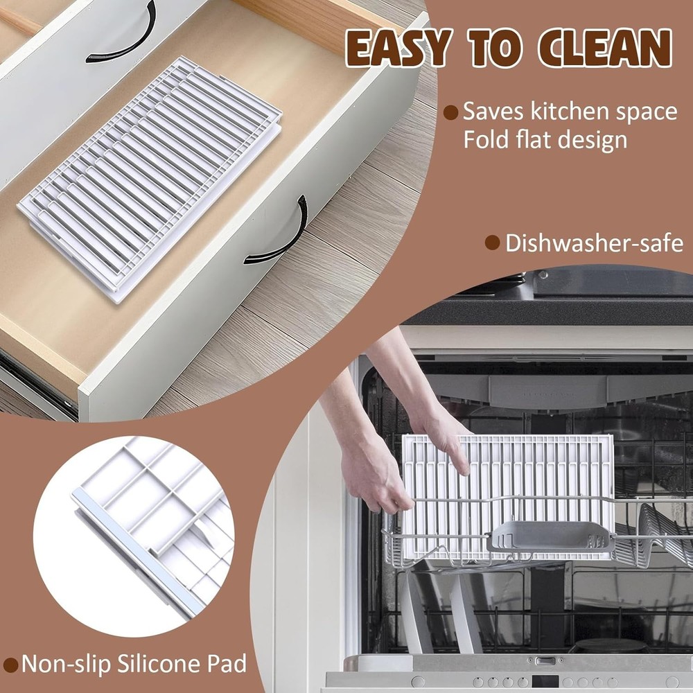 Adjustable Bread Slicer - Foldable Portable Kitchen Tool for Perfect Homemade...