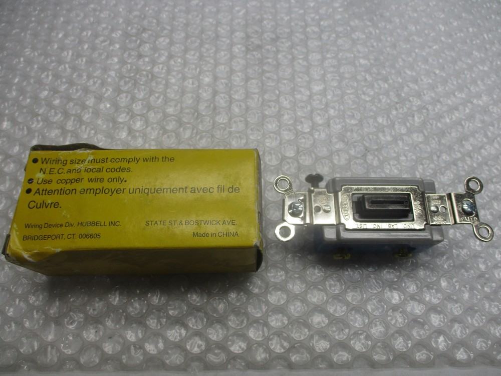 HUBBELL HBL1201L SWITCH NSMP
