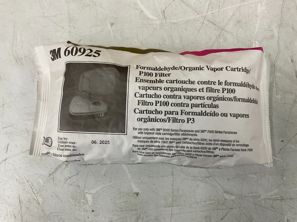 3M 60925 (2 packs)  Combination Cartridge/Filter