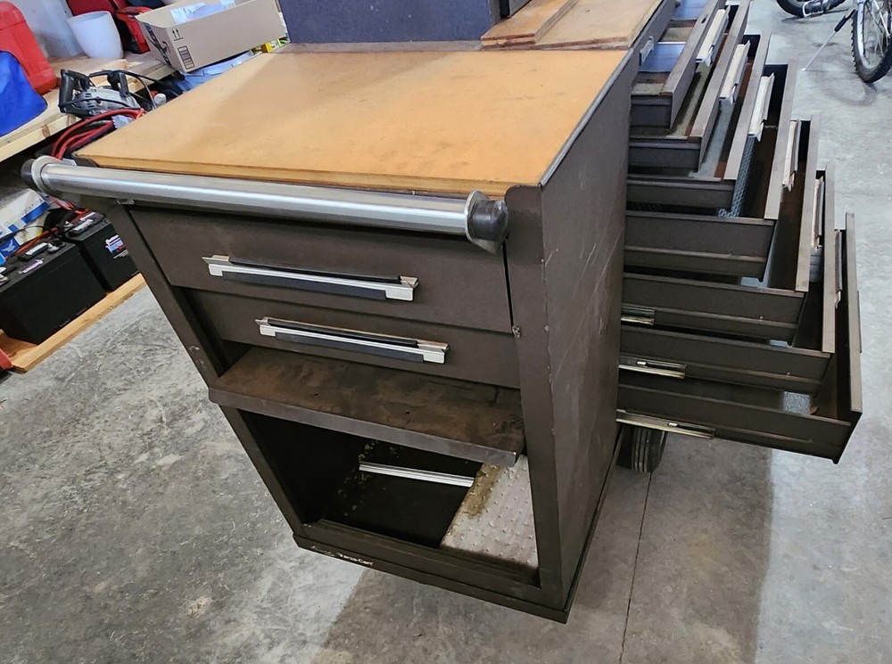 kennedy, machinist, roll away, tool box,