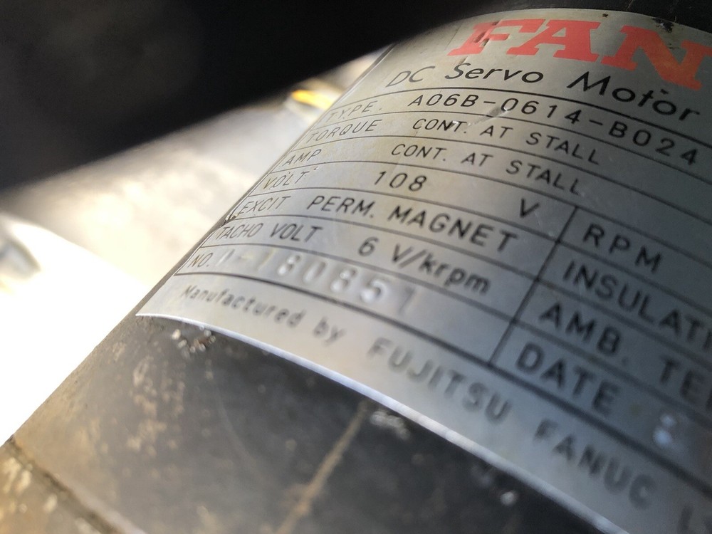 Fanuc 10" cnc rotary table