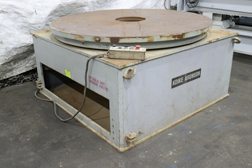 200,000 LB X 72" ARONSON WELDING TABLE: YODER #72508