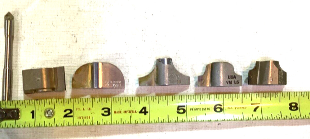 6 Craftsman router bits