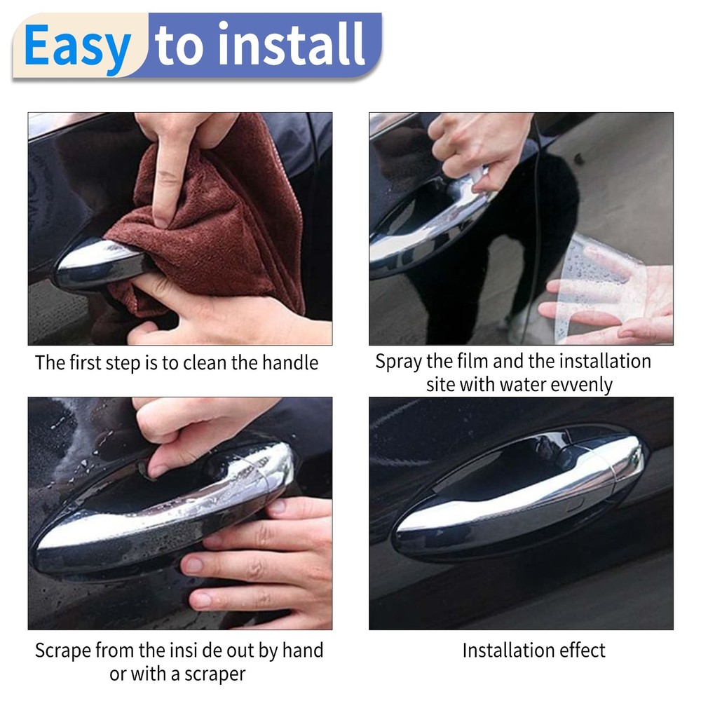 Anti Scratch Door Handle Cup Protector Cover for GLA GLS C E S