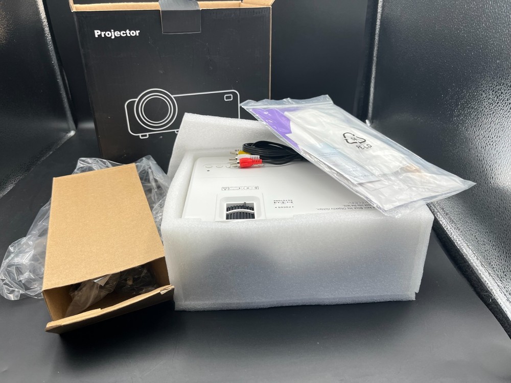 XRPrime Mini WiFi Projector White NEW