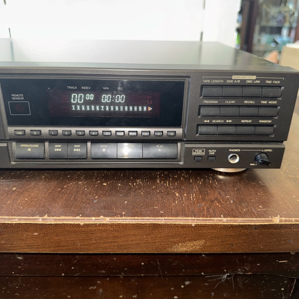 Vintage 1992 Technics SL-PG300 Compact Disc Player Tested and Working