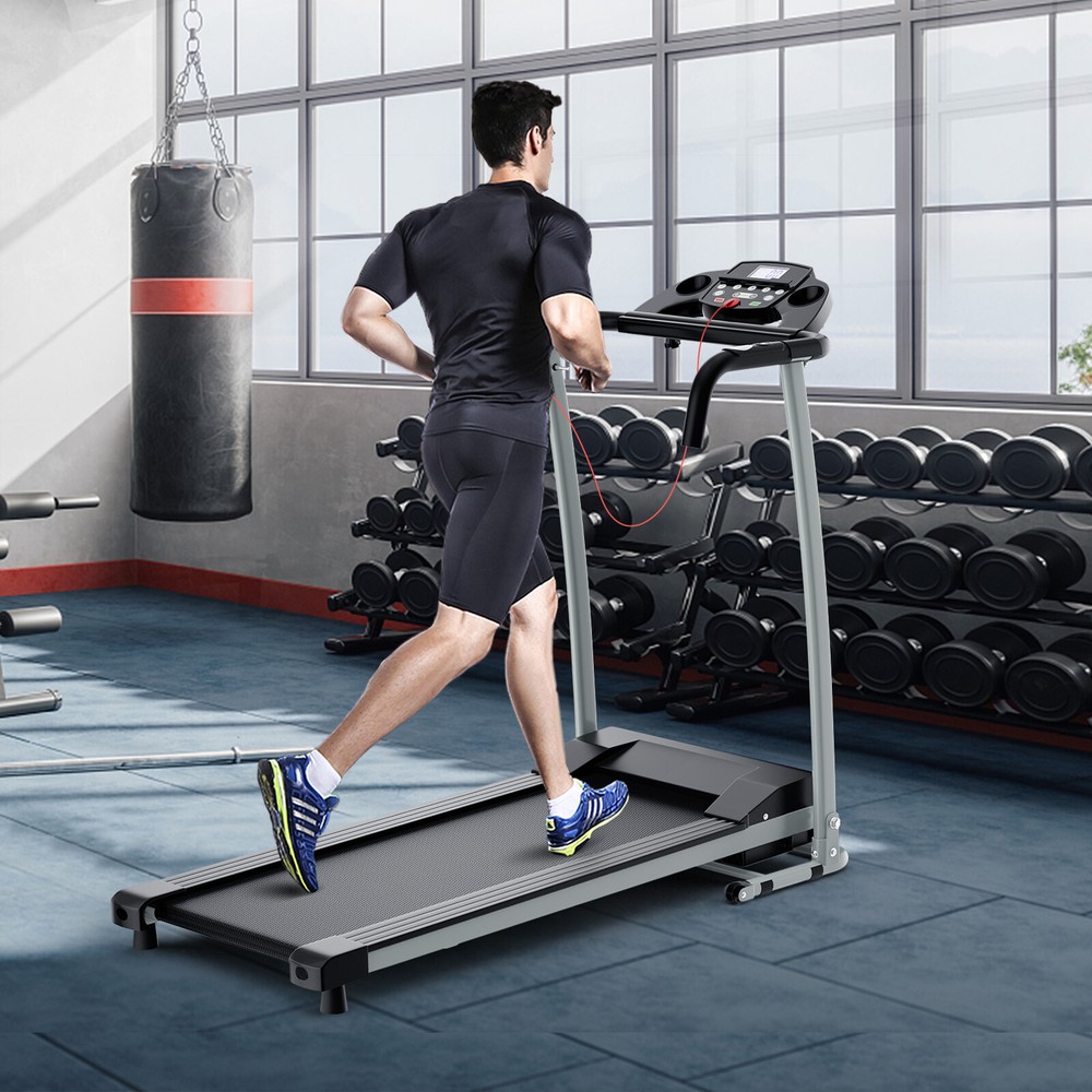 800W Foldable Treadmill Electric Motorized Power Indoor Workout Running Machine