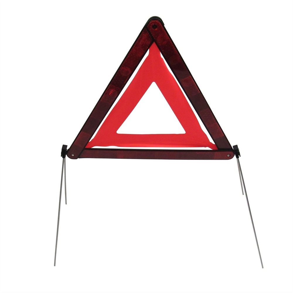 Warning Triangle Reflective Hazard Sign (Folding Road Emergency Breakdown)