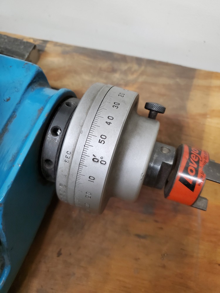 TROYKE 12" PRECISION HORIZONTAL ROTARY TABLE R-12