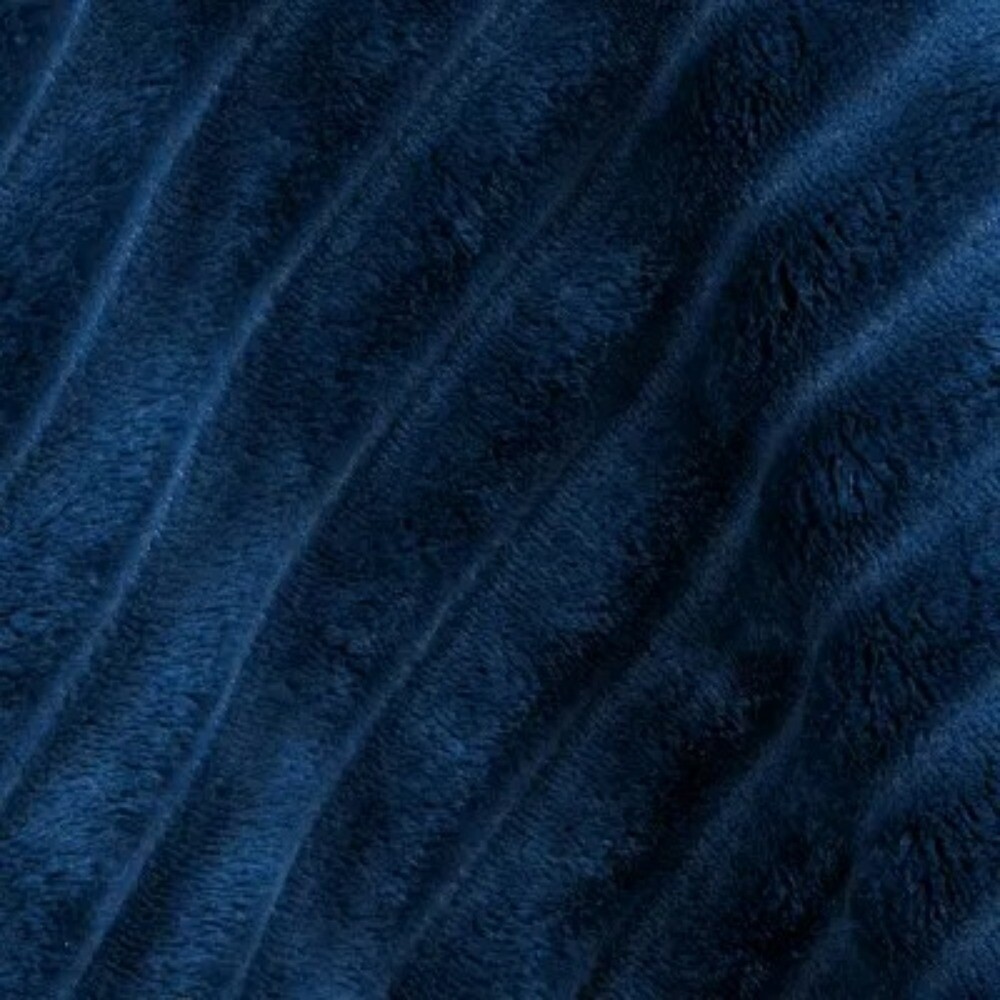Channeled Plush Throw Blanket