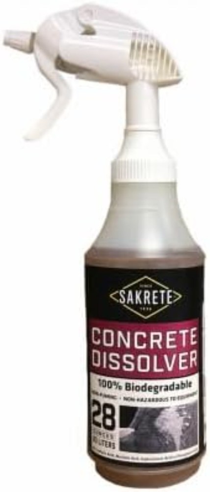 Biodegradable Concrete Dissolver | 28 oz Spray