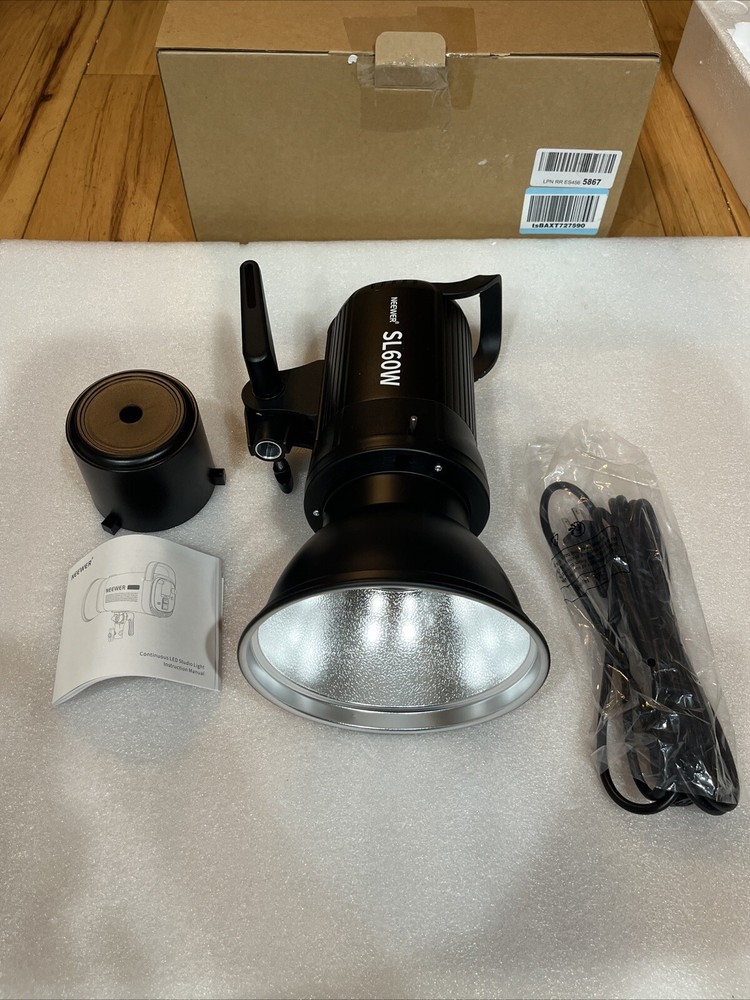 Neewer SL-60W Video Light White Open Box No Remote