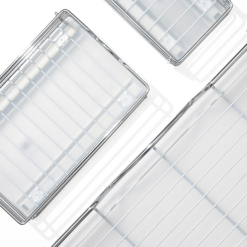 HOLDN' STORAGE Hard Plastic Liner for Pull Out Shelf, Fits Pull Out Cabinet O...