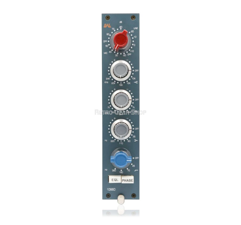 BAE 1066D Module Mic Preamp / EQ