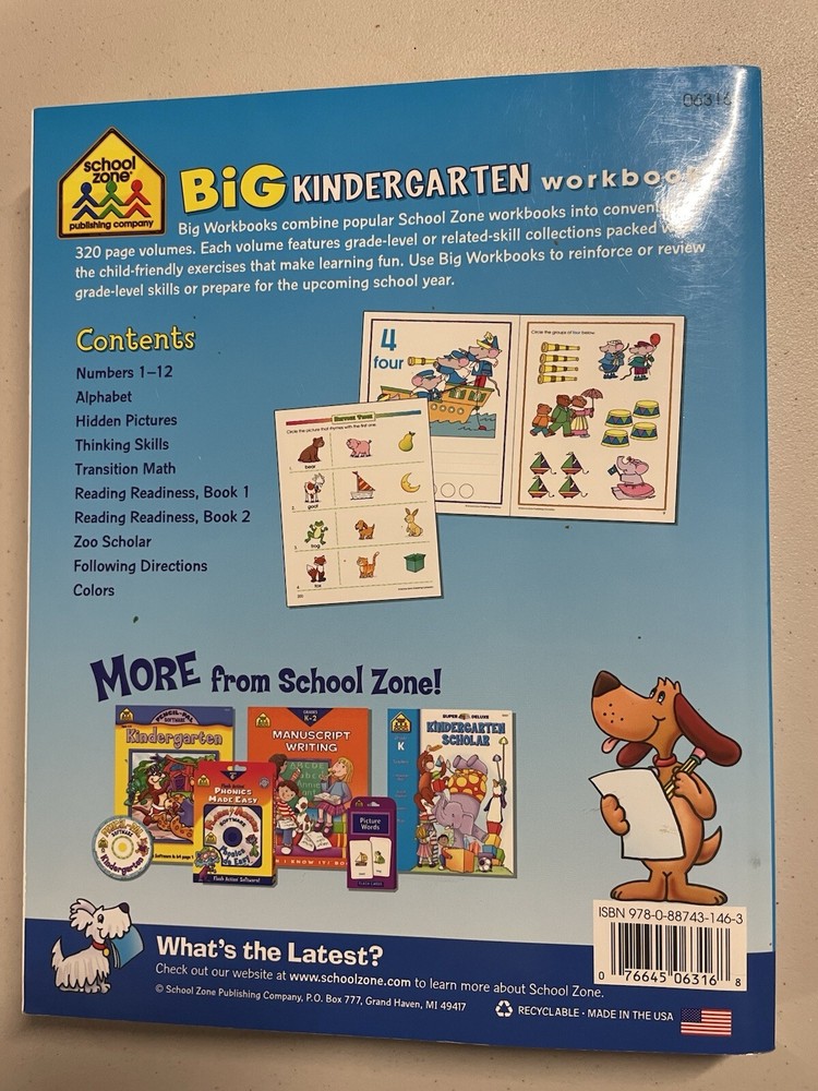 Big Kindergarten Workbook (new)