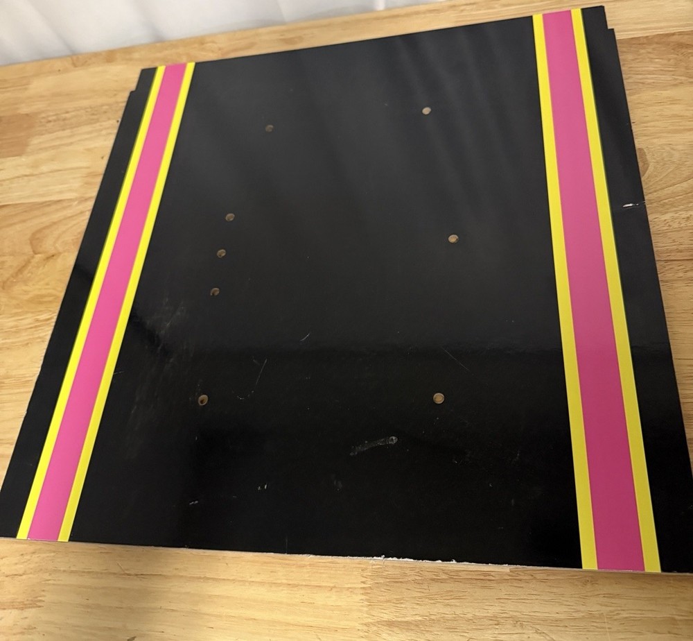 Arcade1up Ms. Pacman Black Front Panel I Only