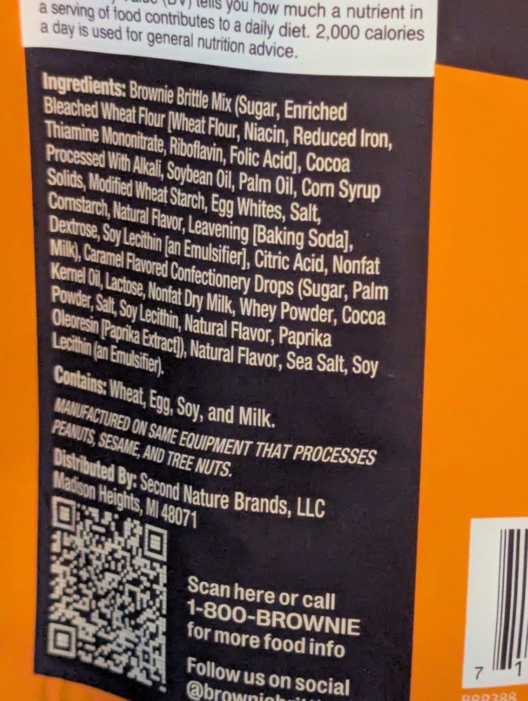 Brownie Brittle (Salted Caramel)