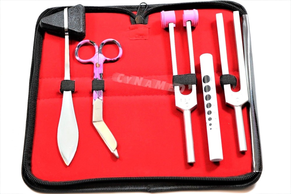 Premium Reflex Percussion Taylor Hammer Penlight Tuning Fork C256 C512 +scissors