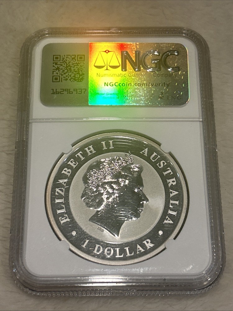 2017P Australia S$1 KOALA MS70