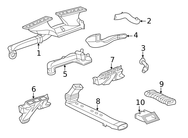 Genuine GM Flex Hose 25626866