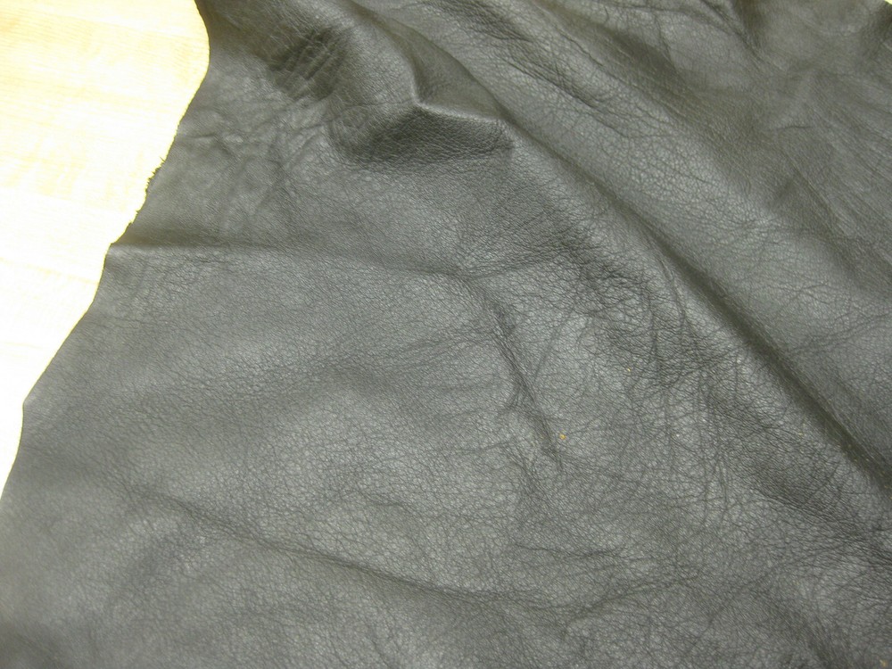 Sheep Skin Black Leather # 0010509 Row BB