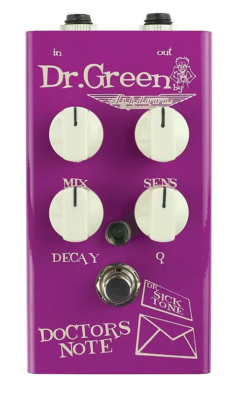 Dr Green Doctors Note Envelope Filter Pedal