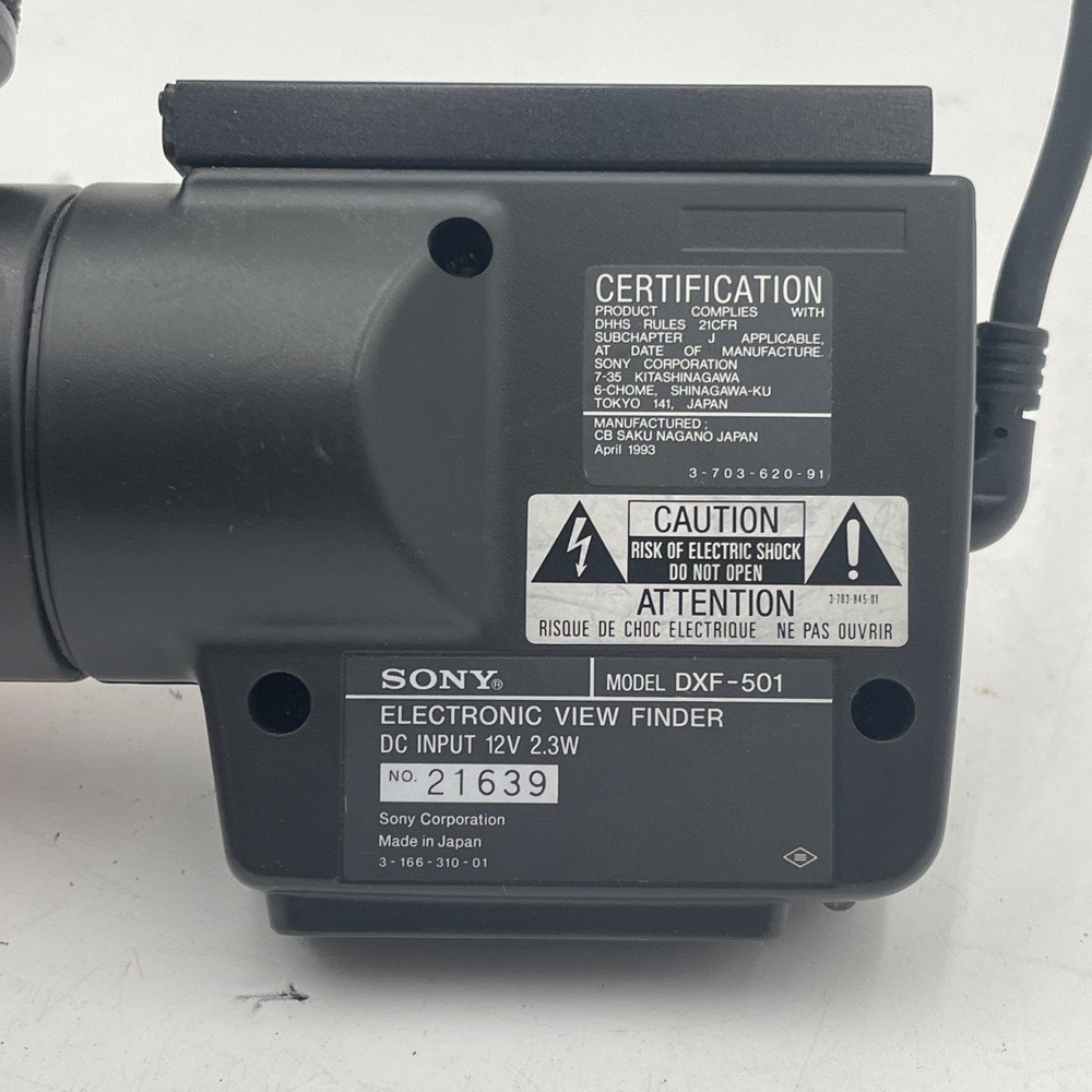 Sony Electronic Viewfinder DXF-501