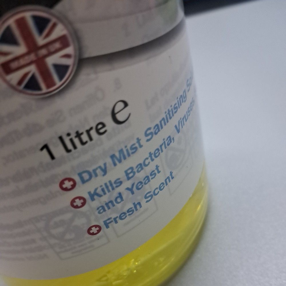 1L RING Forest lemon Smoke Sanitising Liquid Bottle