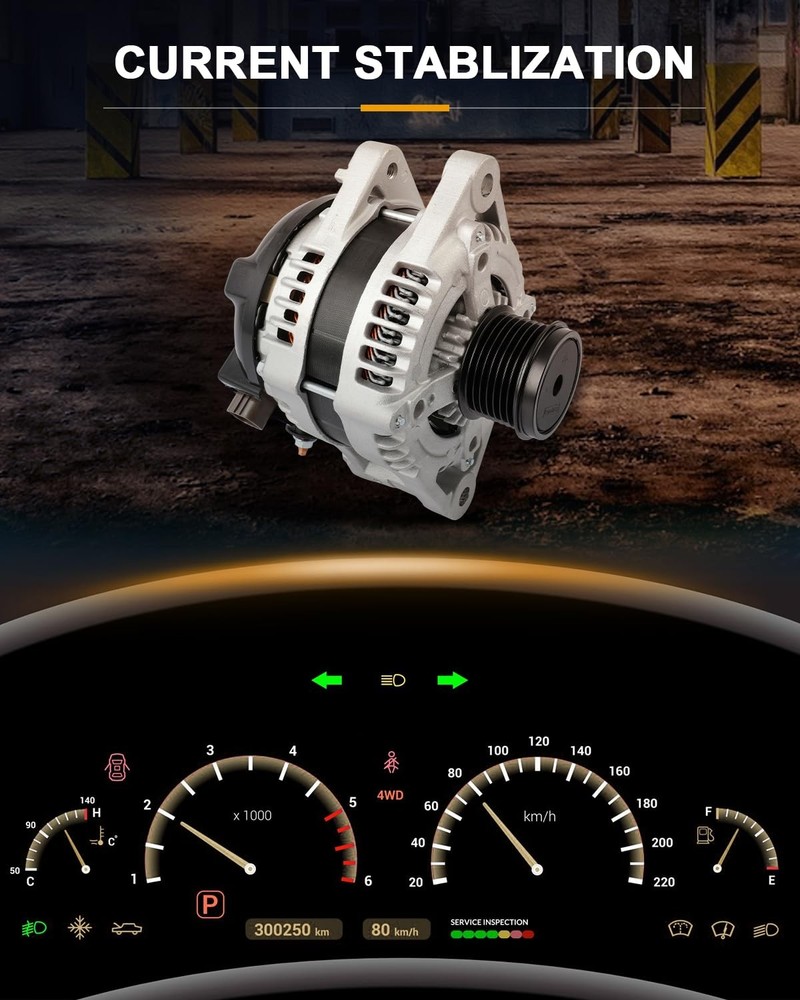 Alternator Compatible 2006-2008 RAV4 3.5L Replace 11322