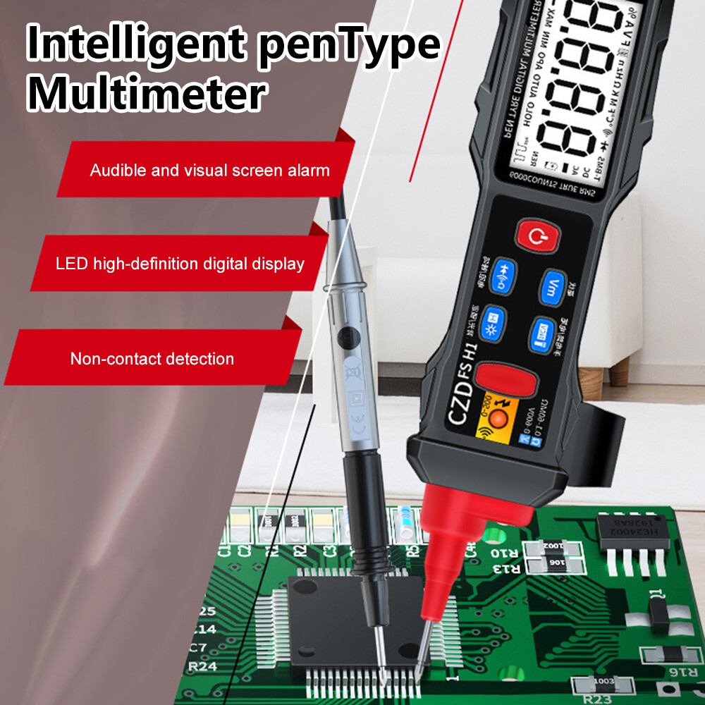 Digital Multimeter Voltmeter Smart SMD Tester AC DC Ammeter Diode Tester Meter