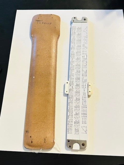 Vintage Acu-Math No 600 Slide Rule