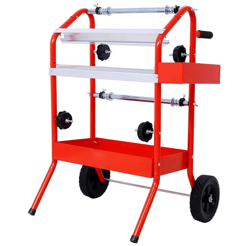 Mobile 18" Multi-Roll Masking Paper Machine with Storage Trays