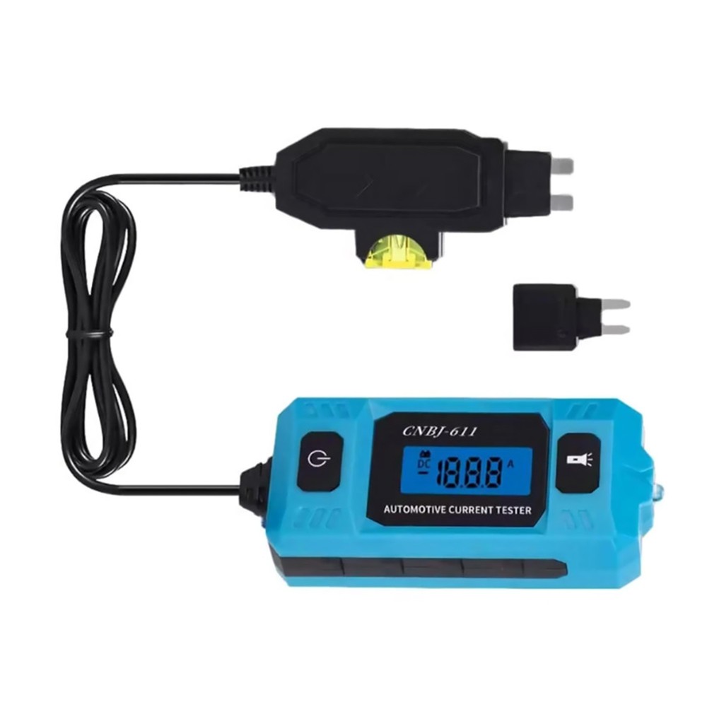 Portable Car Current Tester Meter 0.01A-19.99A Range for Electrical Diagnostics