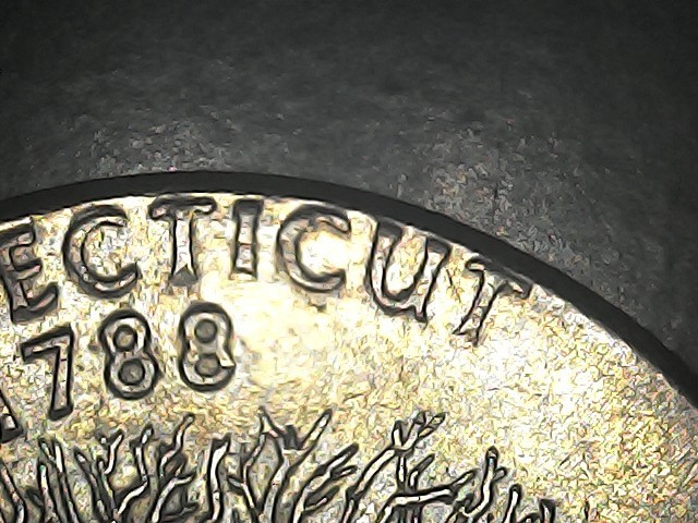 Double Struck Quarter - Statehood error - BU 1999 Connecticut